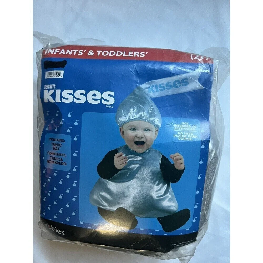 New Hersheys Kiss Halloween Costume Infants & Toddlers Sz 2T Hershey Kiss